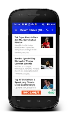 Berita Bola Dunia android App screenshot 4